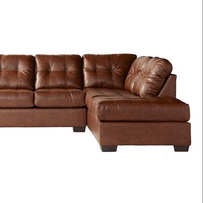 Modern L-Shaped Sectional Sofa | Upholstered Corner Sofa with Chaise