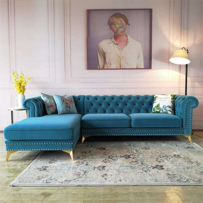 Luxury L-Shaped Sofa for Timeless Living