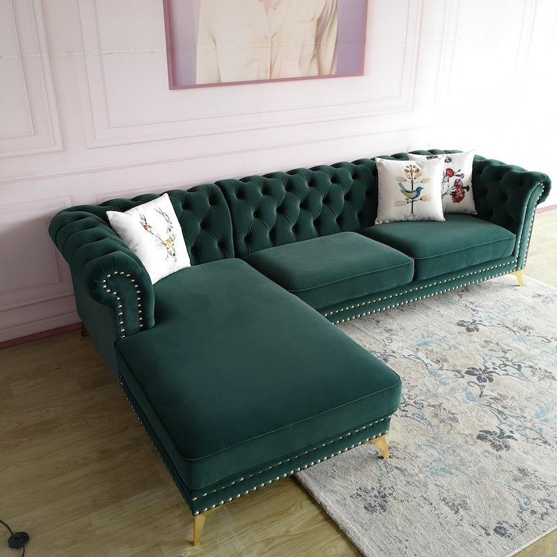 Luxury L-Shaped Sofa for Timeless Living