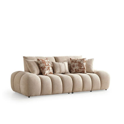 Luxury Modular Sectional Sofa – Modern Sculpted Comfort Design