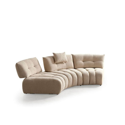 Luxury Modular Sectional Sofa – Modern Sculpted Comfort Design